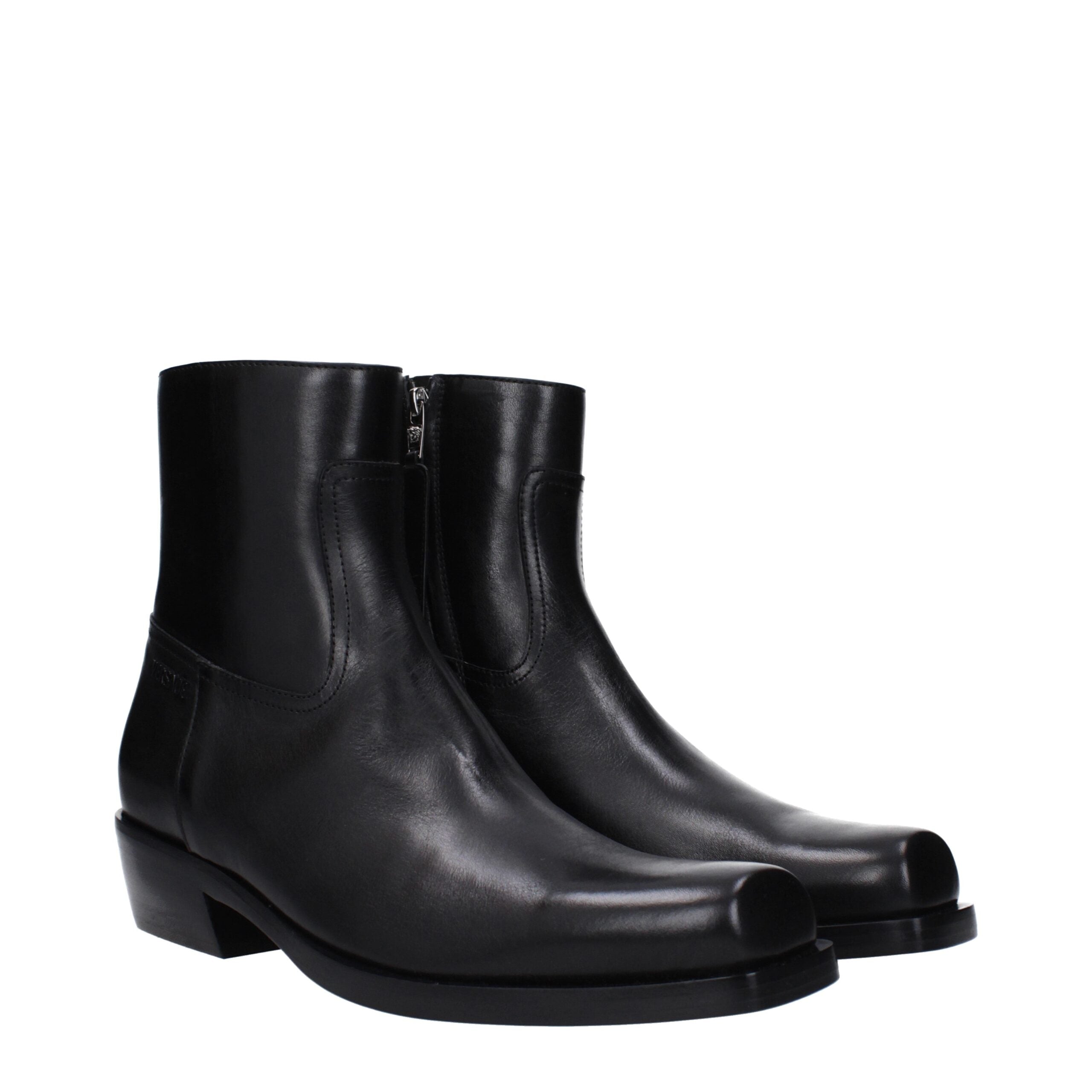 Bottines Versace noires