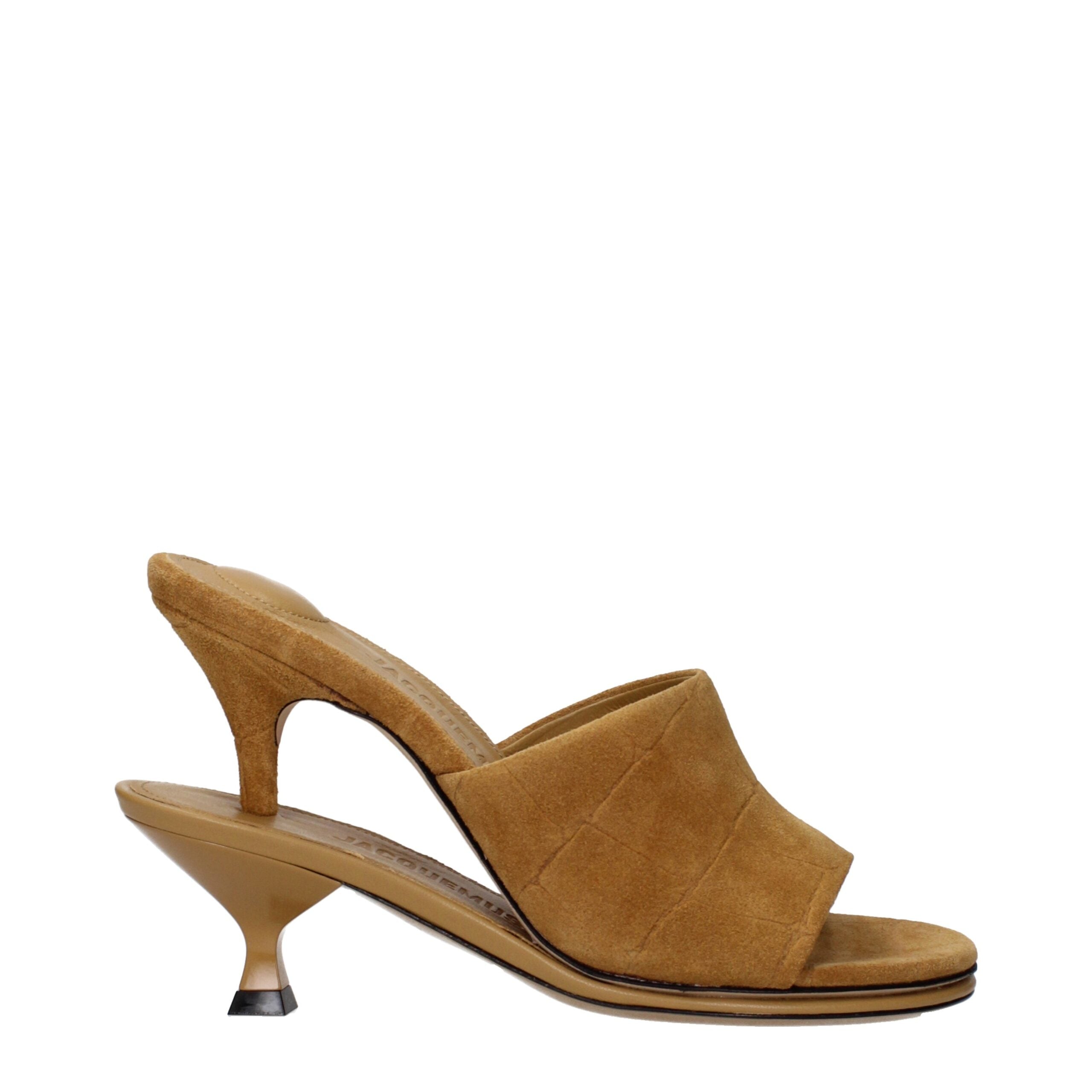 Sandales Jacquemus marron