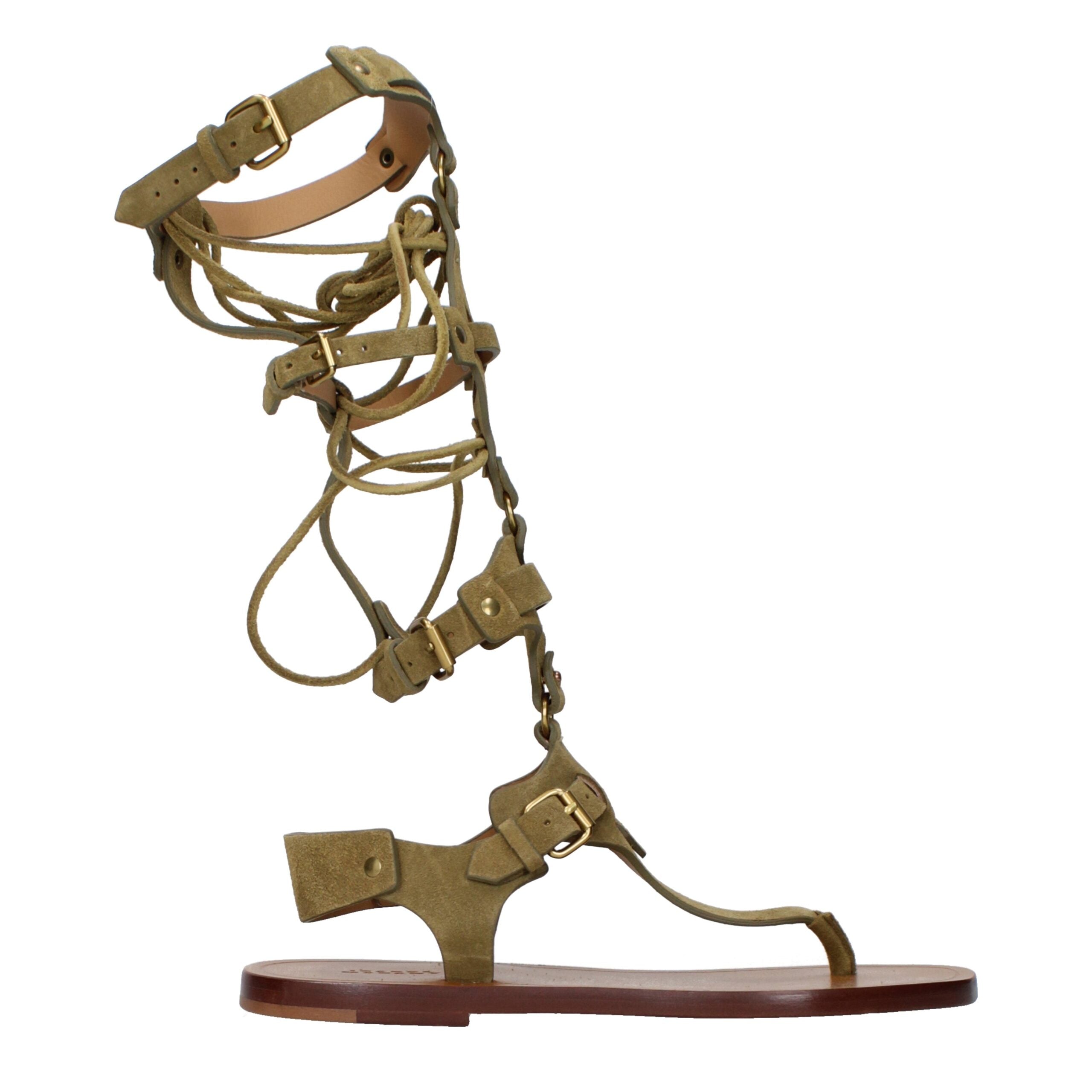 Sandales Isabel Marant grises