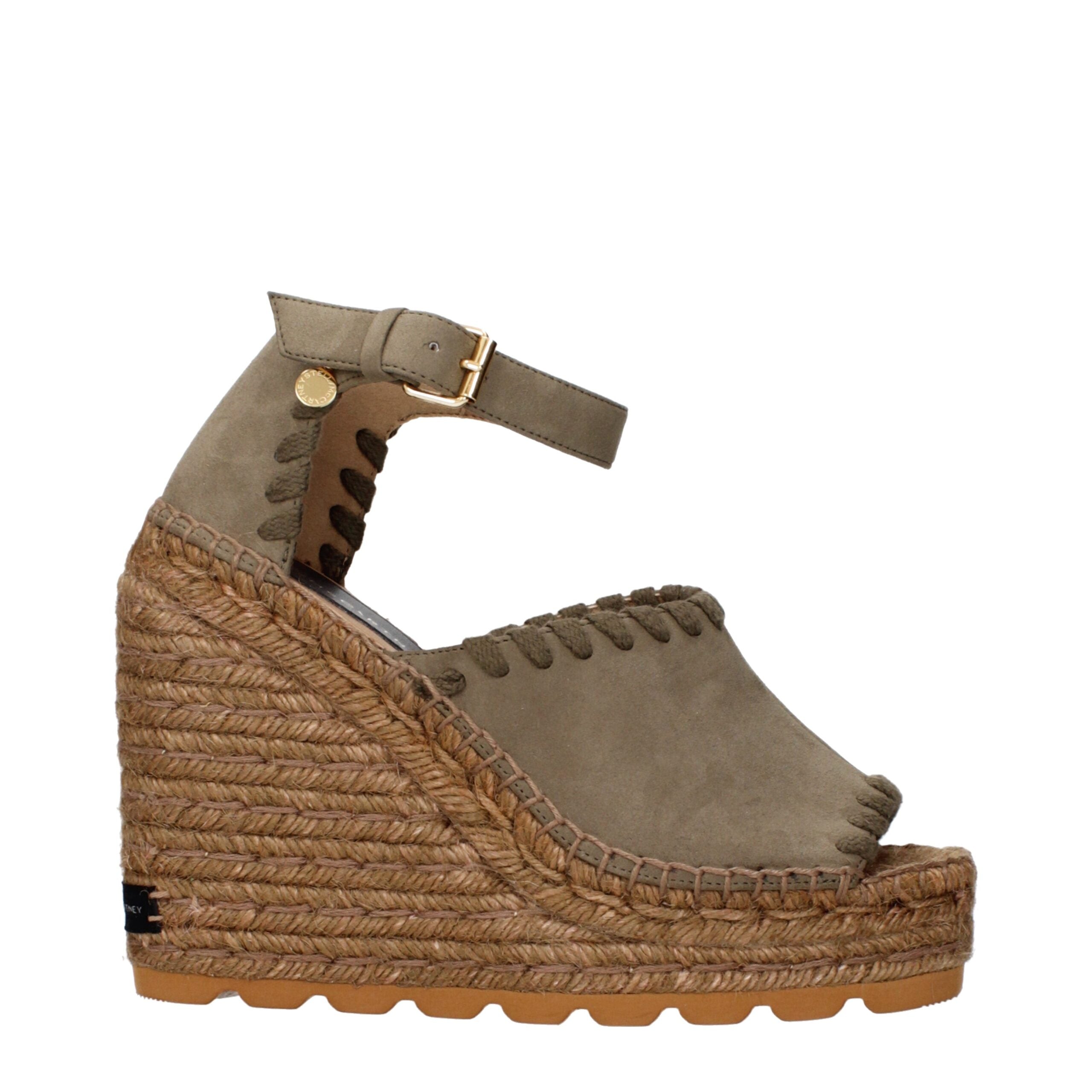 Sandales Stella McCartney vertes
