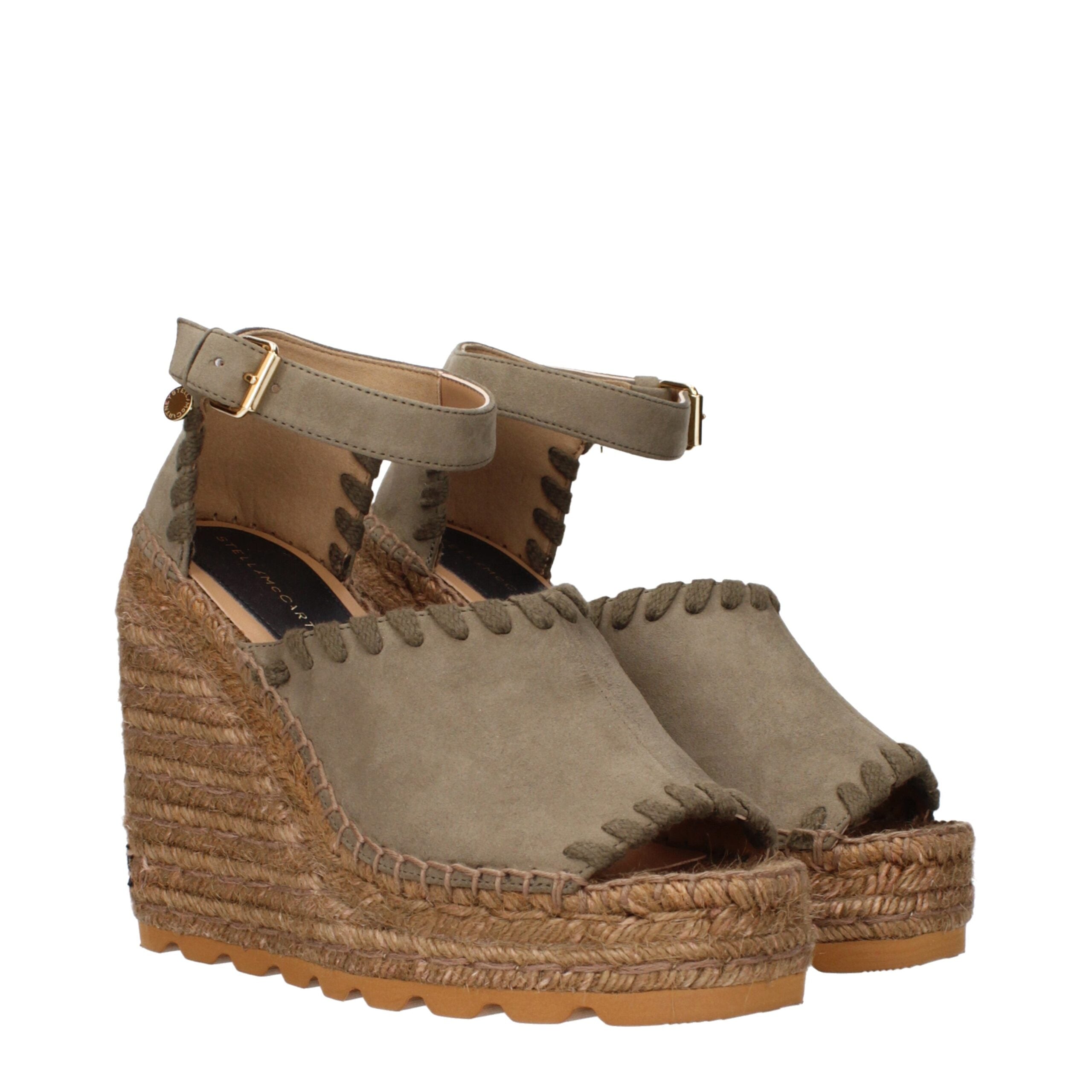 Sandales Stella McCartney vertes