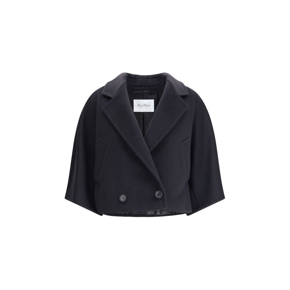 Manteau Max Mara Galea bleu marine