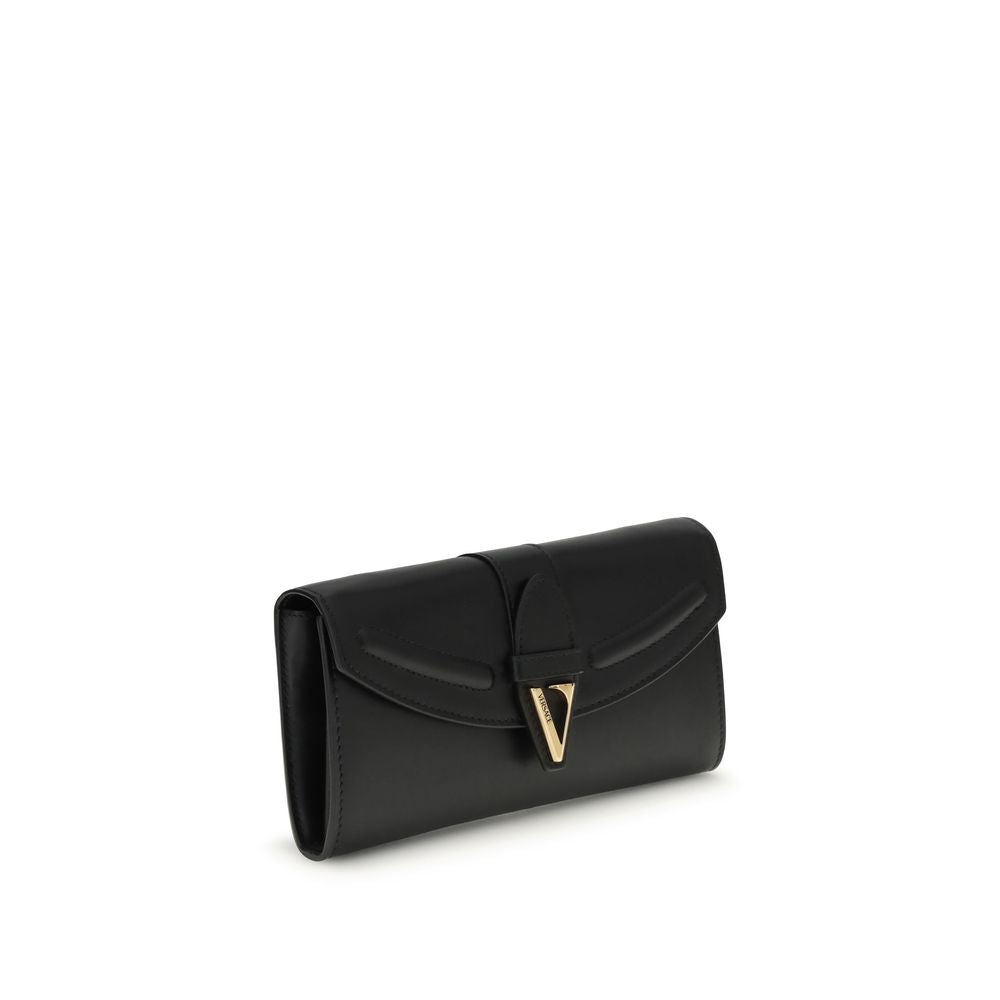 Porte-monnaie Valentino Garavani bordeaux