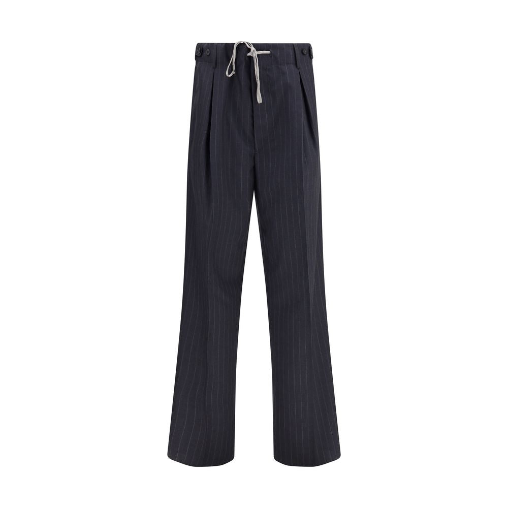Pantalon Maison Margiela rayé noir