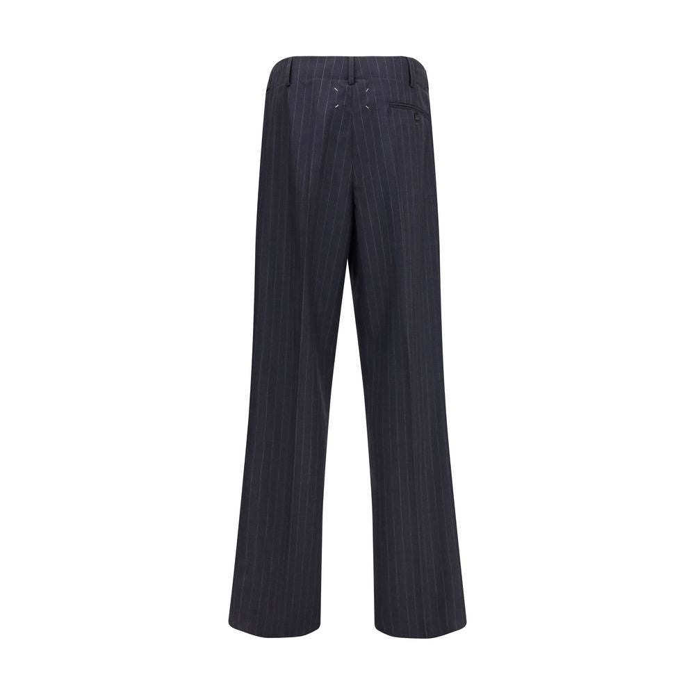 Pantalon Maison Margiela rayé noir