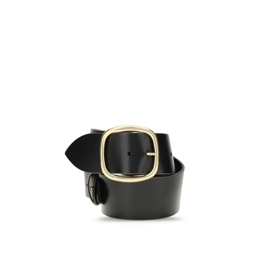 Ceinture Chloé Anita en cuir noire