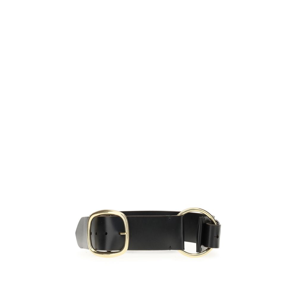 Ceinture Chloé Anita en cuir noire