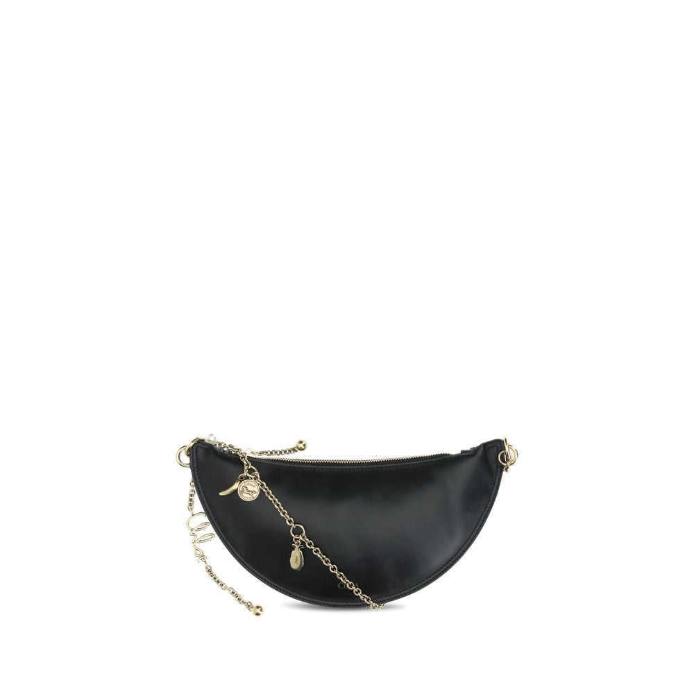 Sac épaule Chloé Icons en cuir noir